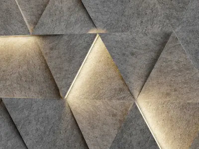 Concrete Wall Panel 3D model