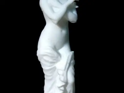 Psyche Sculpture Le Louvre 3D model