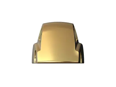 Mercedes 300SL gullwing grille wide body car sculpture 3D print model