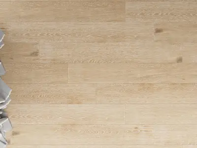 Wood floor Oak Malmo Brushed 3D model