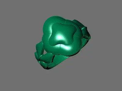 Plain Ring Women Ready STL 3DM Models Womens Rings 3D models 3D print model 66