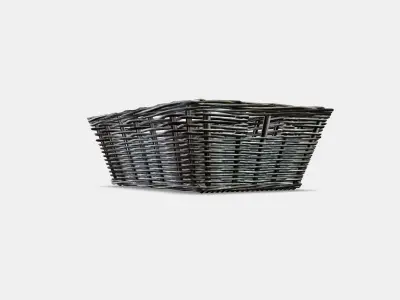 BYHOLMA Panier Low-poly 3D model