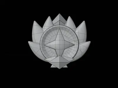 Reward Medal 3D Illustration 3D model