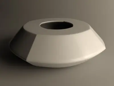 Flowerpot for small vegetation 2 3D print model