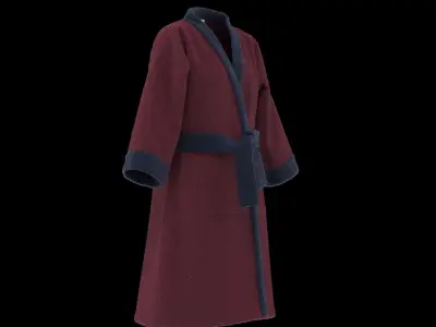 Bathrobe  3D model