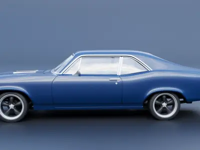 Chevrolet Nova SS 1969  3D print model