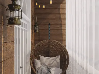 Balcony 3D model