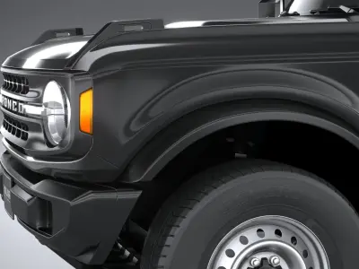 Bronco Base 4-Door 2021 3D model