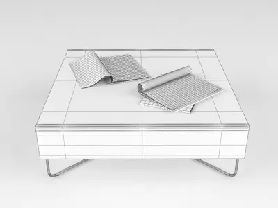 Coffee Table 5 3D model