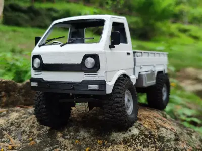 Crawler Kei Truck Bundle - 1-18 TRX4M RC body 3D print model