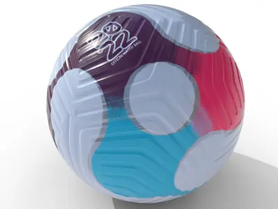 Soccer ball  Free 3D model