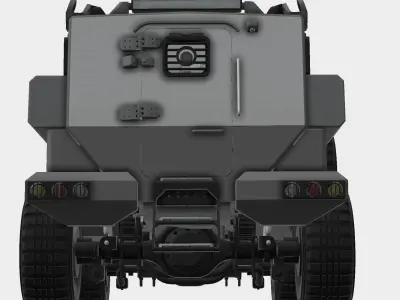 Paramount Marauder - Zombie Apocalypse Version 3D print model