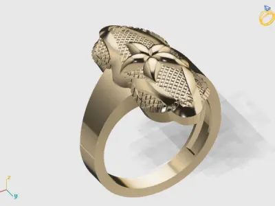Women Plain Ring STL Models Womens Ring 3dmodels 3D print model 3D print model 15