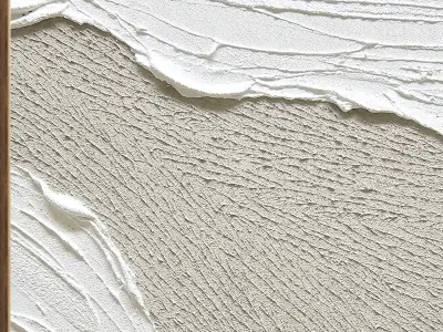 Plaster Two Photo Frame 495 Low-poly 3D model