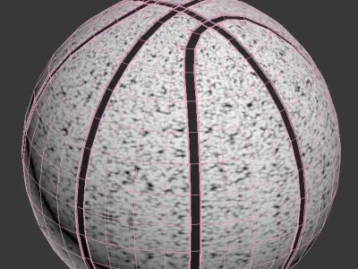 Basketball 2 ball Free 3D model