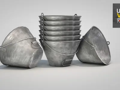 Construction Bucket  3D model