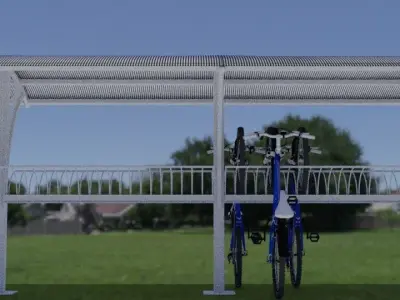 Luxury Bicicle Suport 3D model