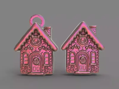 home cookie decor  3D print model