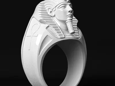 Pharaoh Ring 3D print model