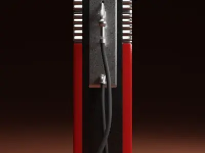 Phillips 66 Fuel pump 3D model