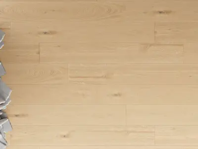 Wood Floor Oak Natural Sanded 3D model
