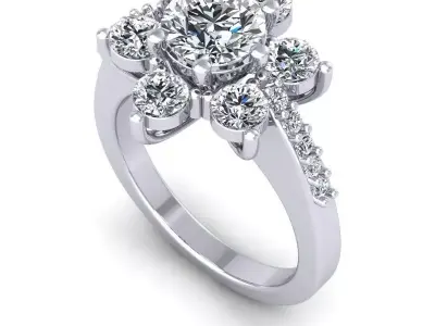 3D CAD NJ-1543-Ring 3D print model