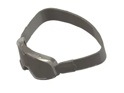 Motocross Goggles 1-12 Scale 3D print model