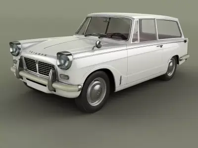 Triumph Herald 1200 Estate 3D model