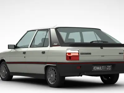 Renault 11 GTS 3D model