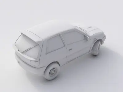 Toyota Starlet Custom 3D model