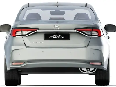 Toyota Corolla 2019 3D model