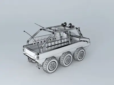 Playmobil RS2x3 Desert edition 3D model