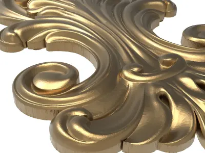  decorative pattern ready for 3D printing 3D model 46
