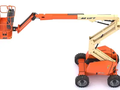 JLG H340AJ Hybrid Articulating Boom Lift 3D model