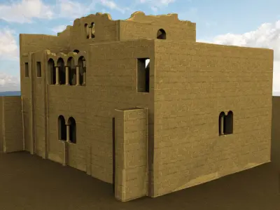 Alahan Monastery 3D model