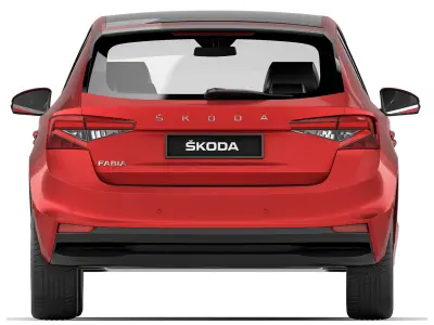 Skoda Fabia 2022 3D model