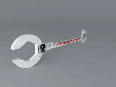 Snap On Wrench guitar Free 3D model