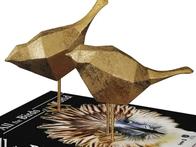 Birds Low-poly 3D model