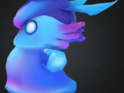 Slime lumino 3D model