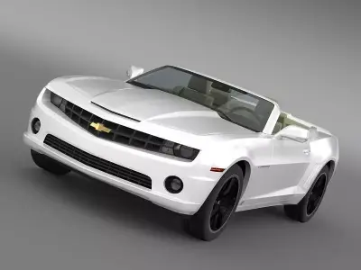 Chevrolet Camaro EUVersion Convertible 2012 3D model