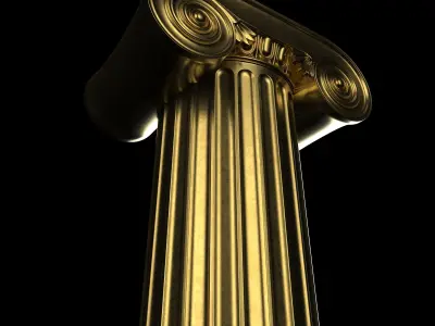 Column of Corinthian 3D model