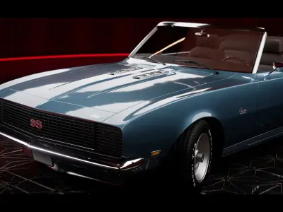 Car Studio Unreal Environment  3D model