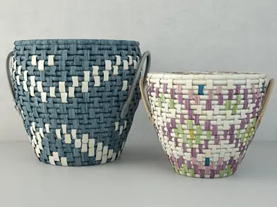 Baskets by ZARA HOME 3D model