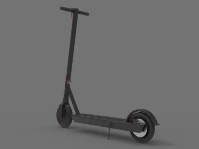 Electric Scooter 3D print model