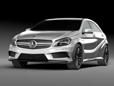 Mercedes-Benz A45 AMG  3D model