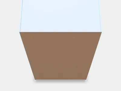 PAX Wardrobe frame 11 Low-poly 3D model