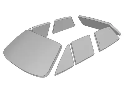 CITROEN AX SPORT 3D print model