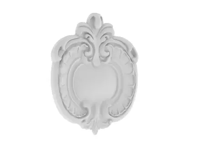 Cartouche Ornament 006 3D model