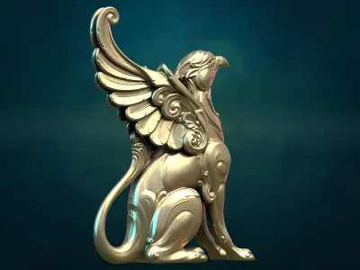 Griffin Gryfon IIa 3D print model