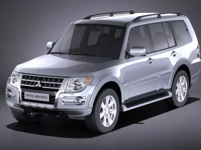 Mitsubishi Pajero Montero 2015 VRAY 3D model